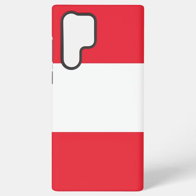 Samsung Galaxy S22 Ultra Case with Austria flag (Back)