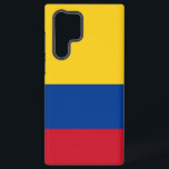 Samsung Galaxy S22 Ultra Case with Colombia flag<br><div class="desc">Transform your Samsung Galaxy S22 Ultra with our exclusive phone cover featuring the flag of Colombia! Crafted with meticulous attention to detail, this phone cover proudly showcases the vibrant design of the Colombian flag. The flag features three horizontal stripes—yellow, blue, and red—with the yellow stripe taking up half of the...</div>