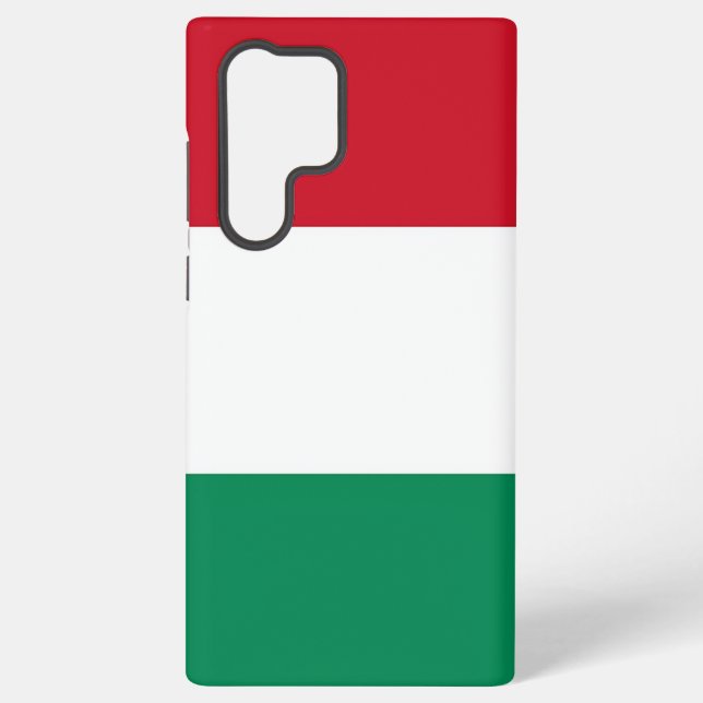 Samsung Galaxy S22 Ultra Case with Hungary flag (Back)