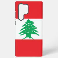 Samsung Galaxy S22 Ultra Case with Lebanon flag