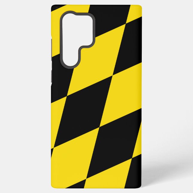 Samsung Galaxy S22 Ultra Case with Munich flag (Back)