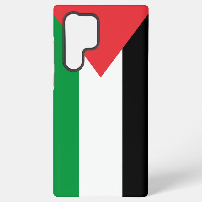Samsung Galaxy S22 Ultra Case with Palestine flag (Back)