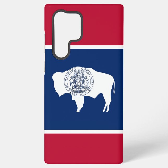 Samsung Galaxy S22 Ultra Case Wyoming State (Back)