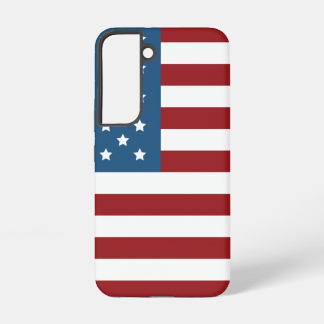 Samsung galaxy s22 USA flag case (Back)