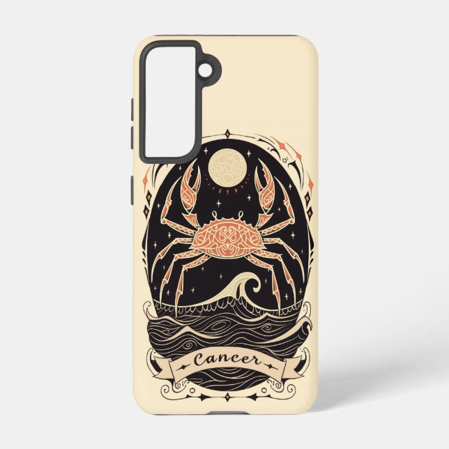 Samsung Phone Case Cancer Celestial Zodiac Art  (Back)