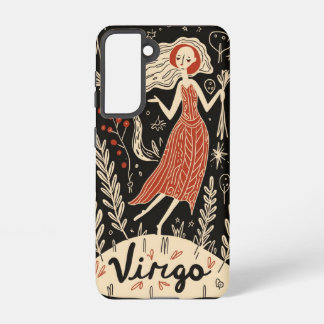  Samsung Phone Case Virgo Celestial Zodiac Art 