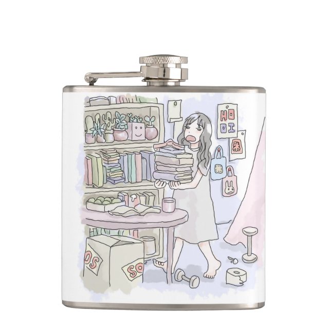Samu Goji Hip Flask (Front)