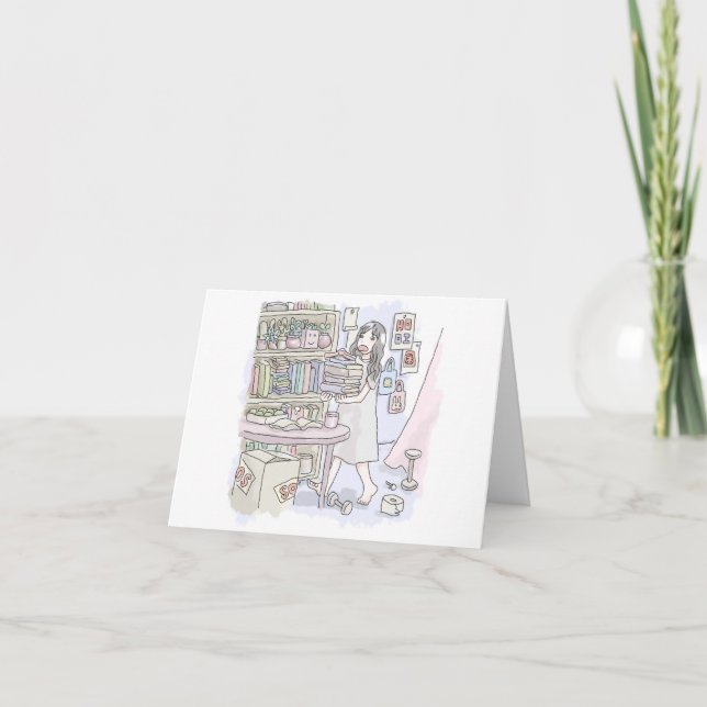 Samu Goji Note Card (Front)