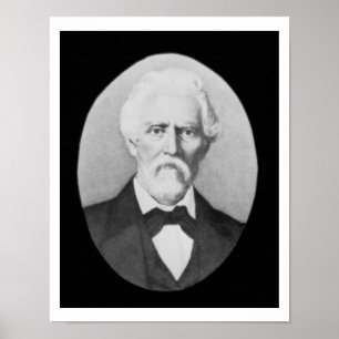 Samuel A. Maverick (1803-70) (b/w photo) Poster