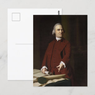 Samuel Adams Postcard