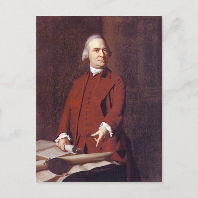 Samuel Adams Postcard (Front)