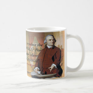 Samuel Adams Quote on Ignorance And Knowledge Coffee Mug
