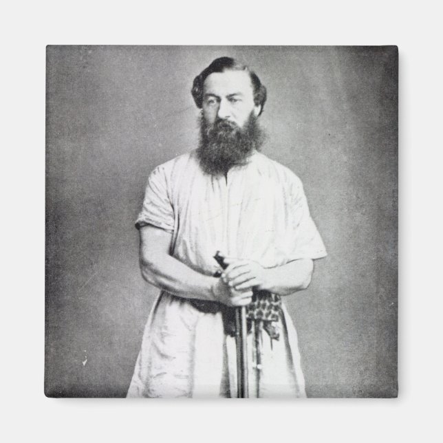 Samuel Baker, 1865 Magnet (Front)