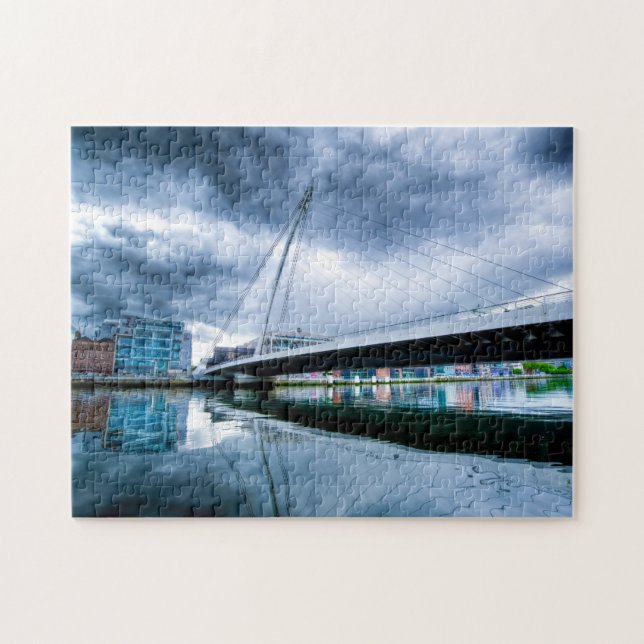 Samuel Beckett Bridge Dublin. Jigsaw Puzzle (Horizontal)