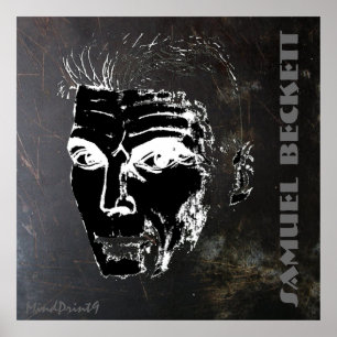 Samuel Beckett Poster