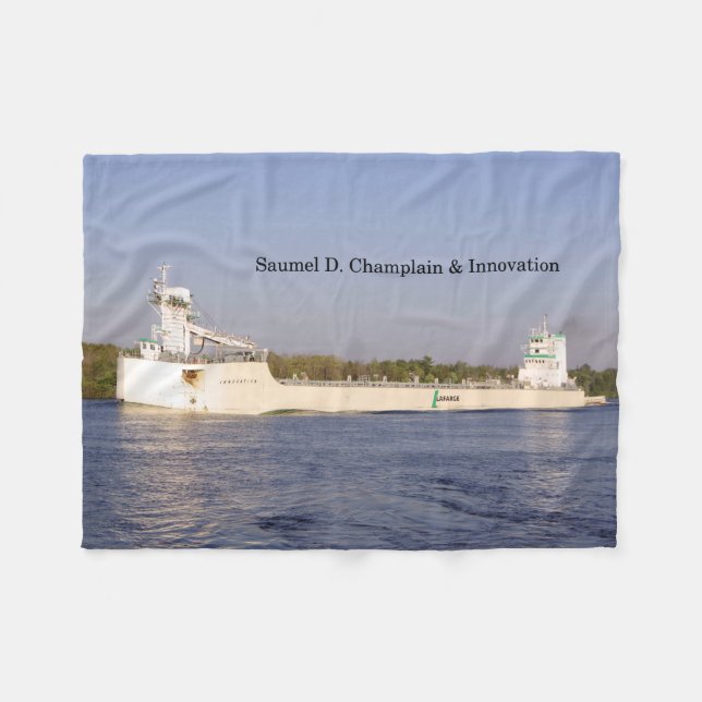 Samuel D. Champlain & Innovation blanket (Front (Horizontal))
