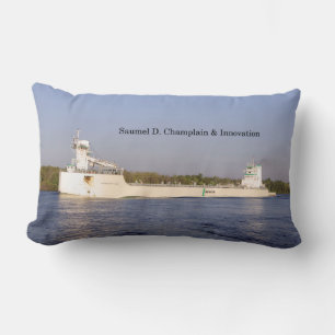 Samuel D. Champlain & Innovation lumbar pillow