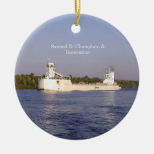 Samuel D. Champlain & Innovation ornament
