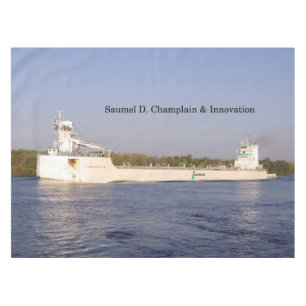 Samuel D. Champlain & Innovation table cloth