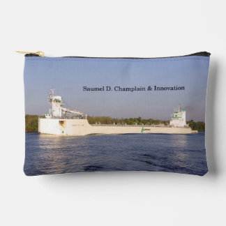 Samuel D. Champlain & Innovation zipper bag