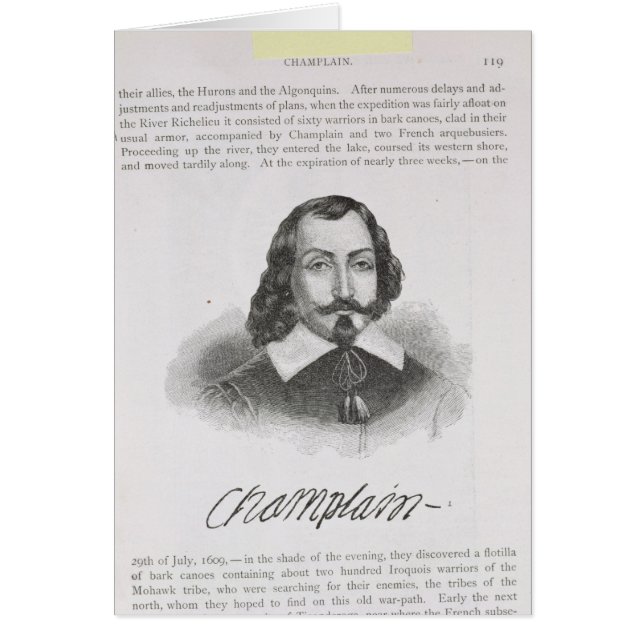 Samuel de Champlain (Front)