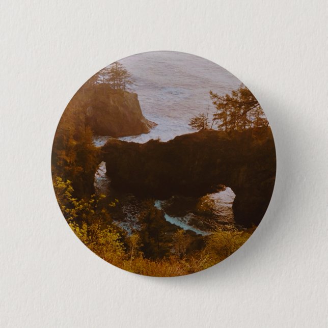 Samuel H. Boardman, Oregon Coast  6 Cm Round Badge (Front)