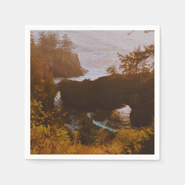 Samuel H. Boardman, Oregon Coast  Napkin (Front)