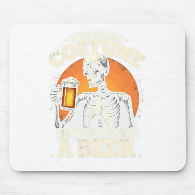Samuel Jack O' Lantern Pumpkin Kids Custom Hallowe Mouse Pad (Front)