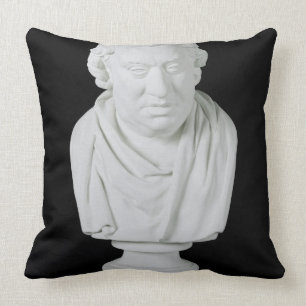 Samuel Johnson (1709-84) 1777 (plaster) Cushion