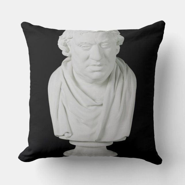 Samuel Johnson (1709-84) 1777 (plaster) Cushion (Front)