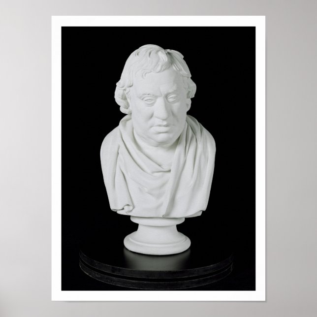 Samuel Johnson (1709-84) 1777 (plaster) Poster (Front)