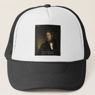 Samuel Lover "Rent Free Heart" Love Quote Gifts Trucker Hat