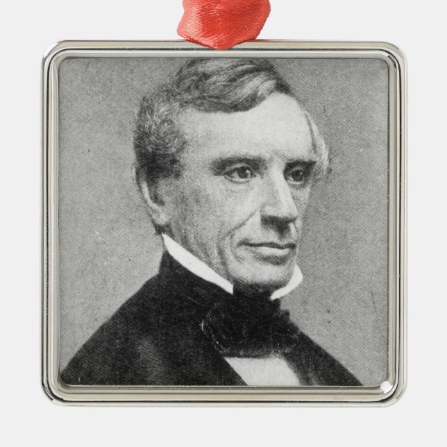 Samuel Morse Metal Ornament (Front)