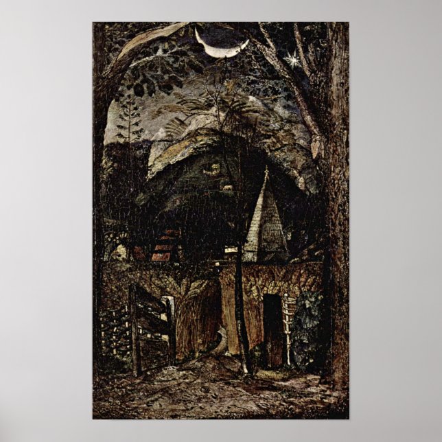 Samuel Palmer — hills Poster (Front)