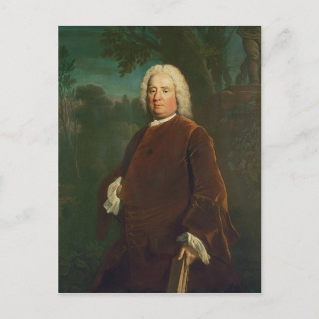 Samuel Richardson, 1747 Postcard (Front)