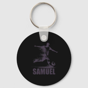 Samuel Soccer Boys Personalized First Name Samuel  Key Ring