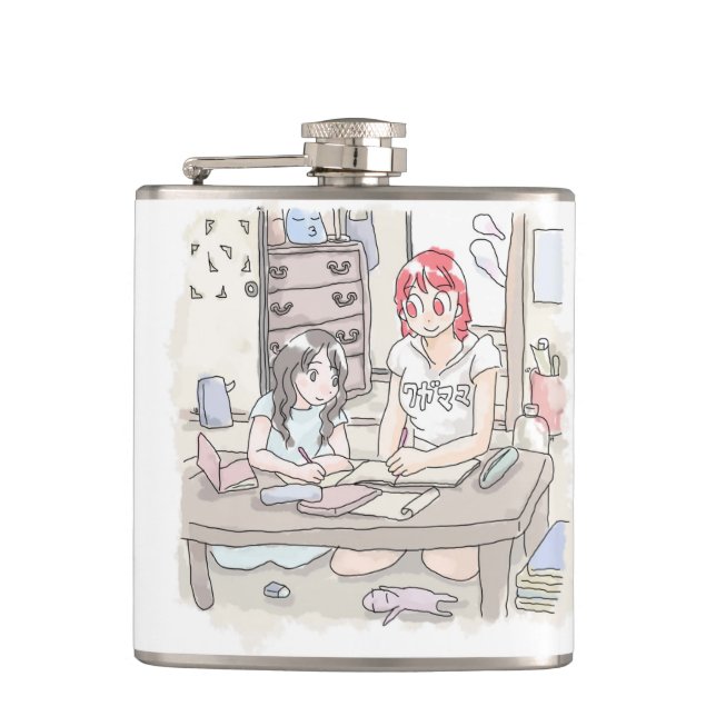 Samugokuchi Hip Flask (Front)