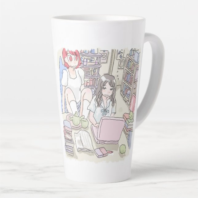 Samumuyaji Latte Mug (Right Angle)
