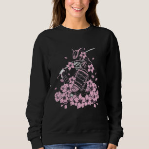 Samurai and japanese samurai with bushido and cher sweatshirt