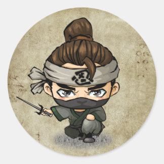 Samurai and Ninja Stickers -  Aoshi