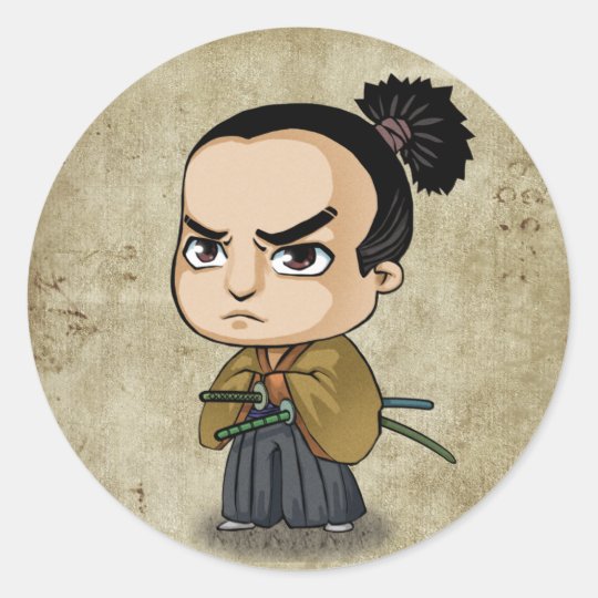 Samurai and Ninja Stickers - Kiyotsura (Young)