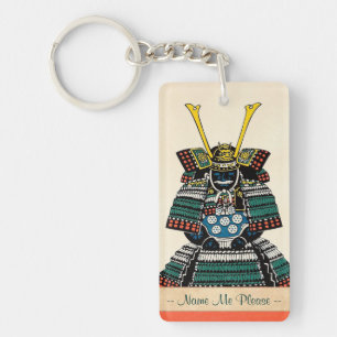 Samurai Armour Ō-yoroi japanese classic art tattoo Key Ring