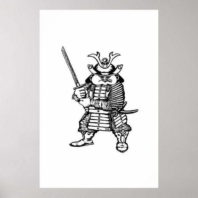 SAMURAI ART POSTER (Front)