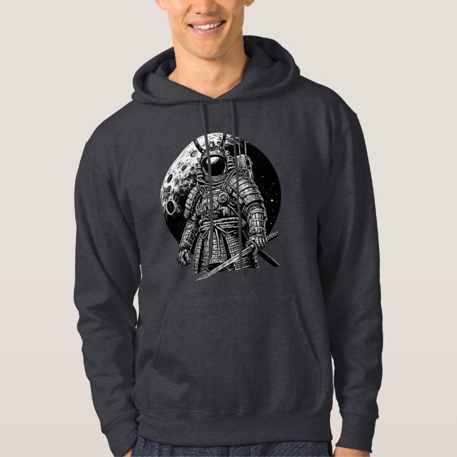 Samurai Astronauta Luna Hoodie (Front)