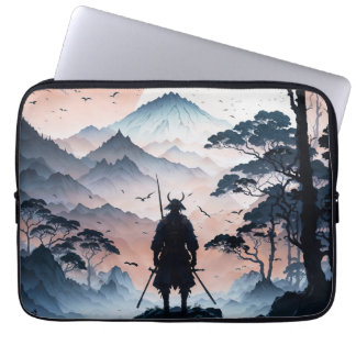 Samurai at Dusk Laptop Sleeve