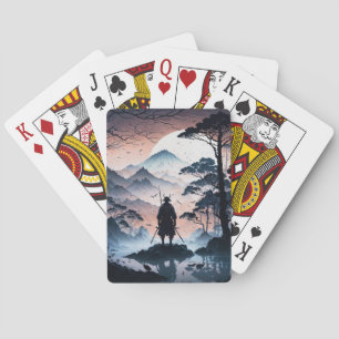 Samurai at Dusk Playing Cards