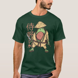Samurai Avocado wielding a Katana traditional japa T-Shirt
