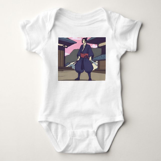 samurai baby bodysuit (Front)
