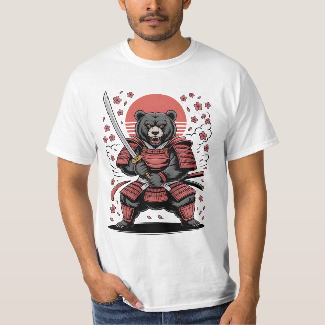 Samurai Bear T-Shirt (Front)