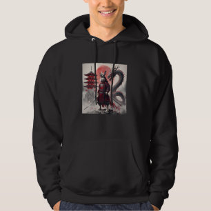 Samurai Bunny Rabbit Warrior Japanese Rabbit Ninja Hoodie
